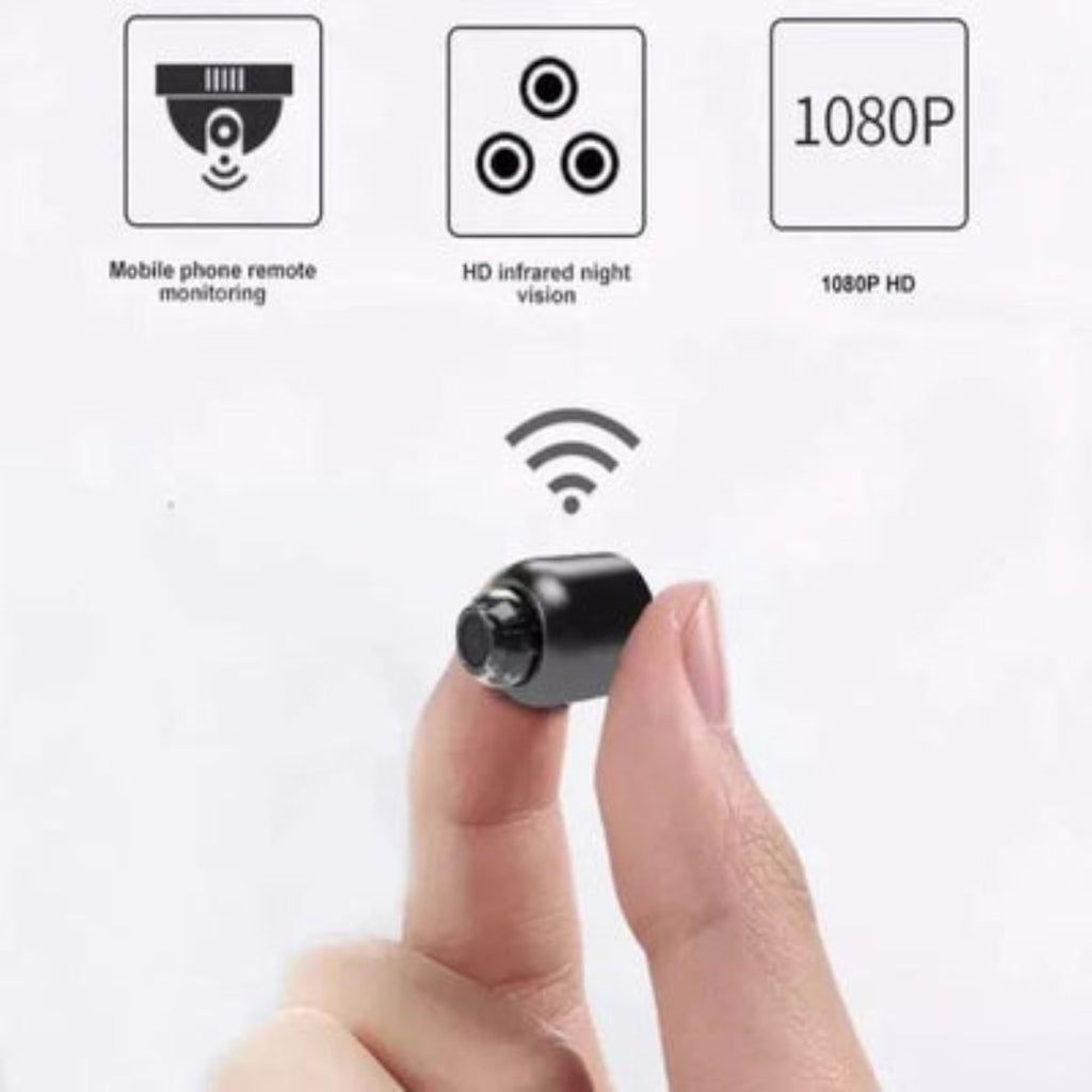 Norvo | Caméra WiFi Cachée (1080P) – Babyphone Sans Fil & Surveillance Discrète
