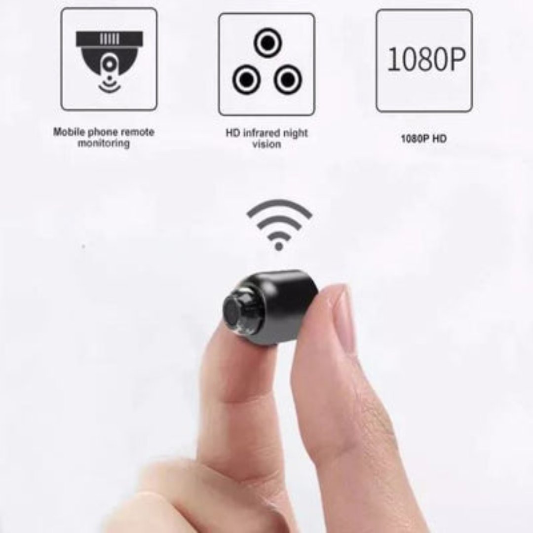 Norvo | Caméra WiFi Cachée (1080P) – Babyphone Sans Fil & Surveillance Discrète