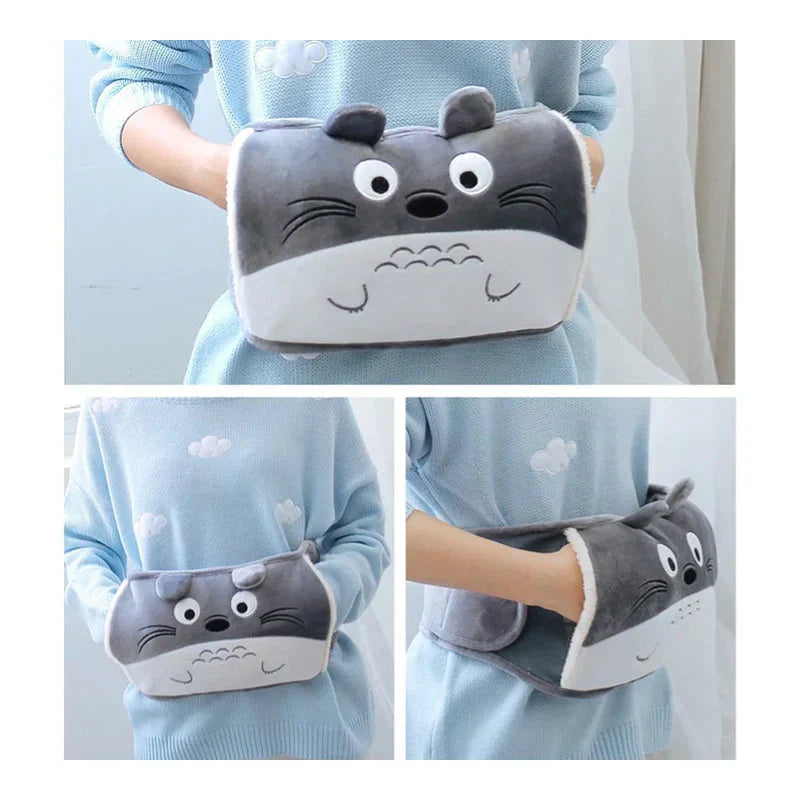WarmCush – Bouillotte en Peluche Réutilisable avec Coussin de Hanche