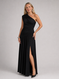 Evadra | Robe Maxi à Buste Drapé à Une Épaule