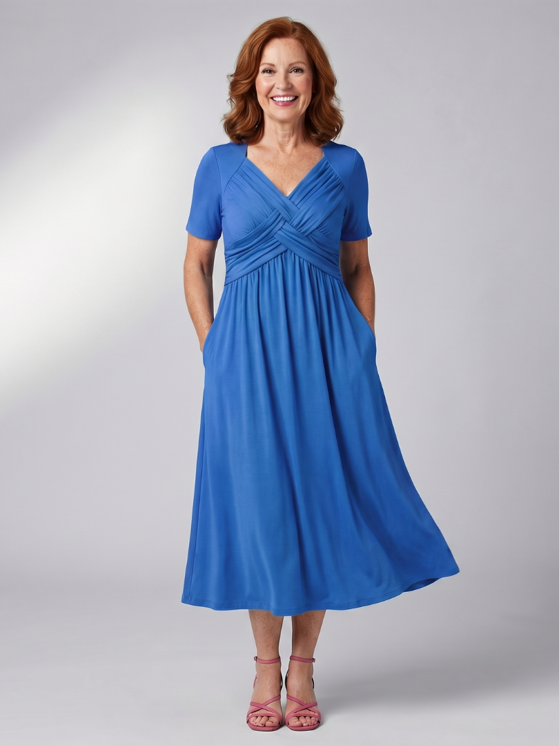 Nyel | Robe Midi Pure Drape