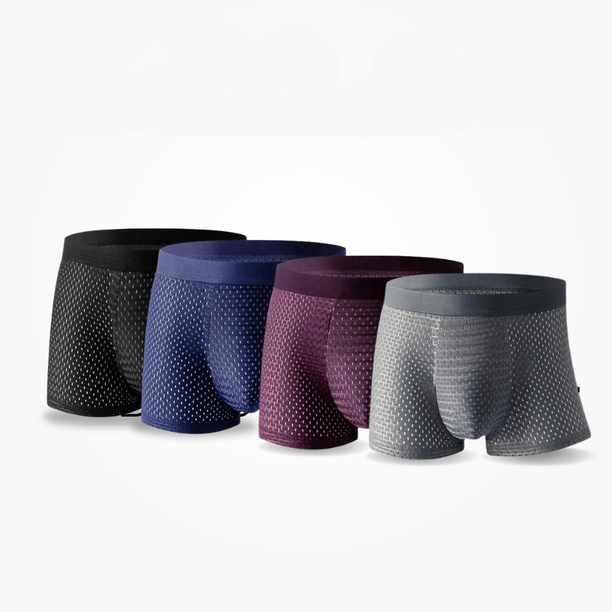 BambooLux Boxers élégants | Confort ultime pour une journée entière de plaisir