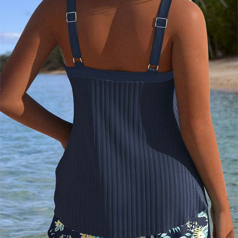 Nayi | Maillot de bain imprimé avec top et shorts