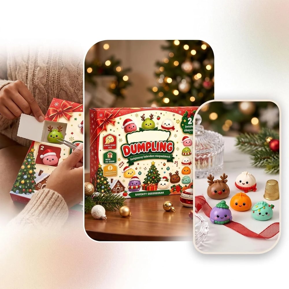 Calendrier de l'Avent Dumpling 2026 – 24 Jours de Surprises de Noël
