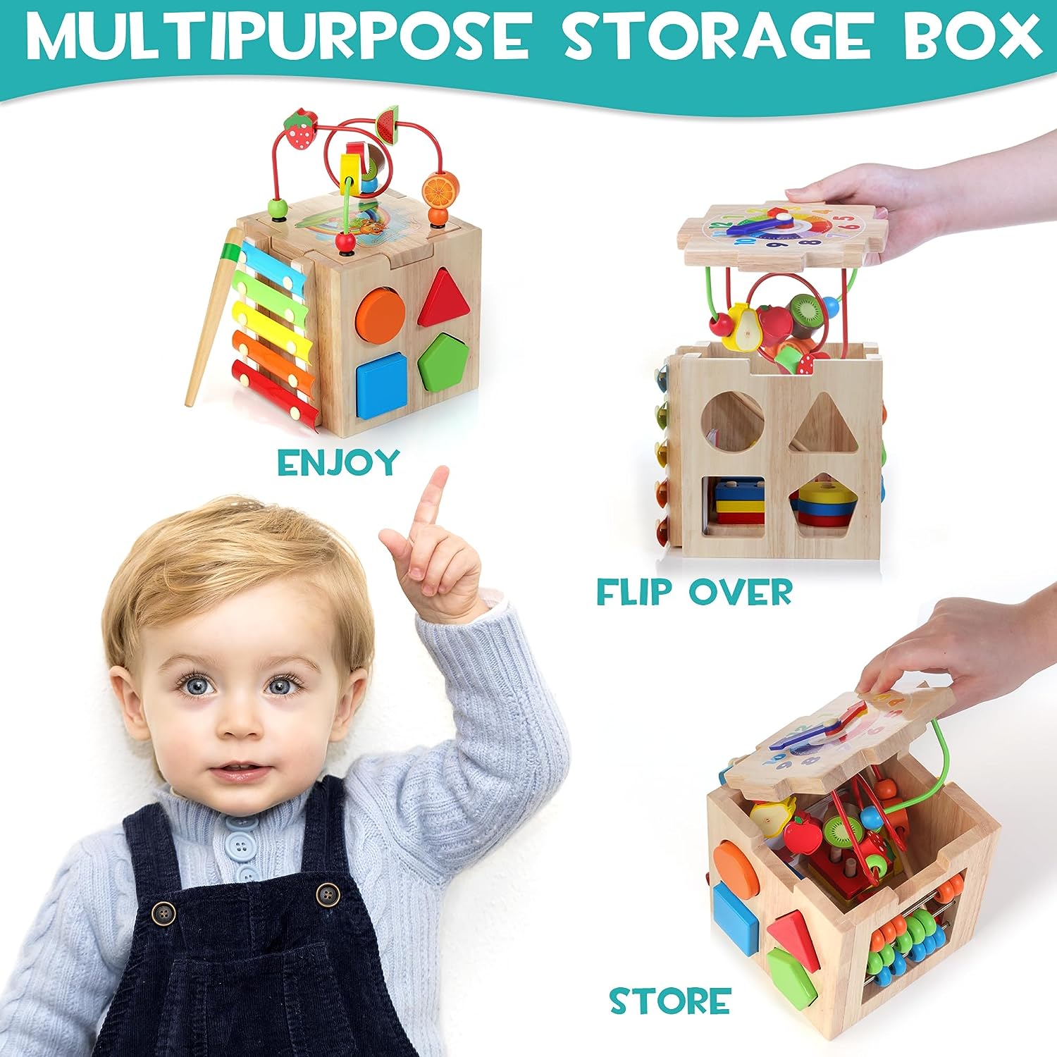 Cubo Montessori 8-en-1 – Cubbi