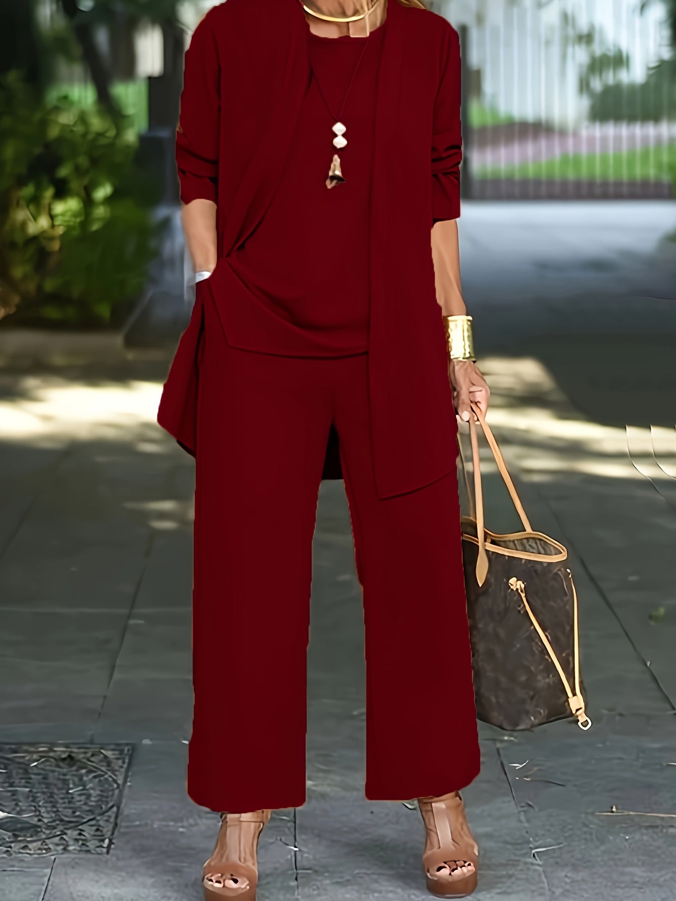 Layla™ - Ensemble Chic Trois Pièces Élégant