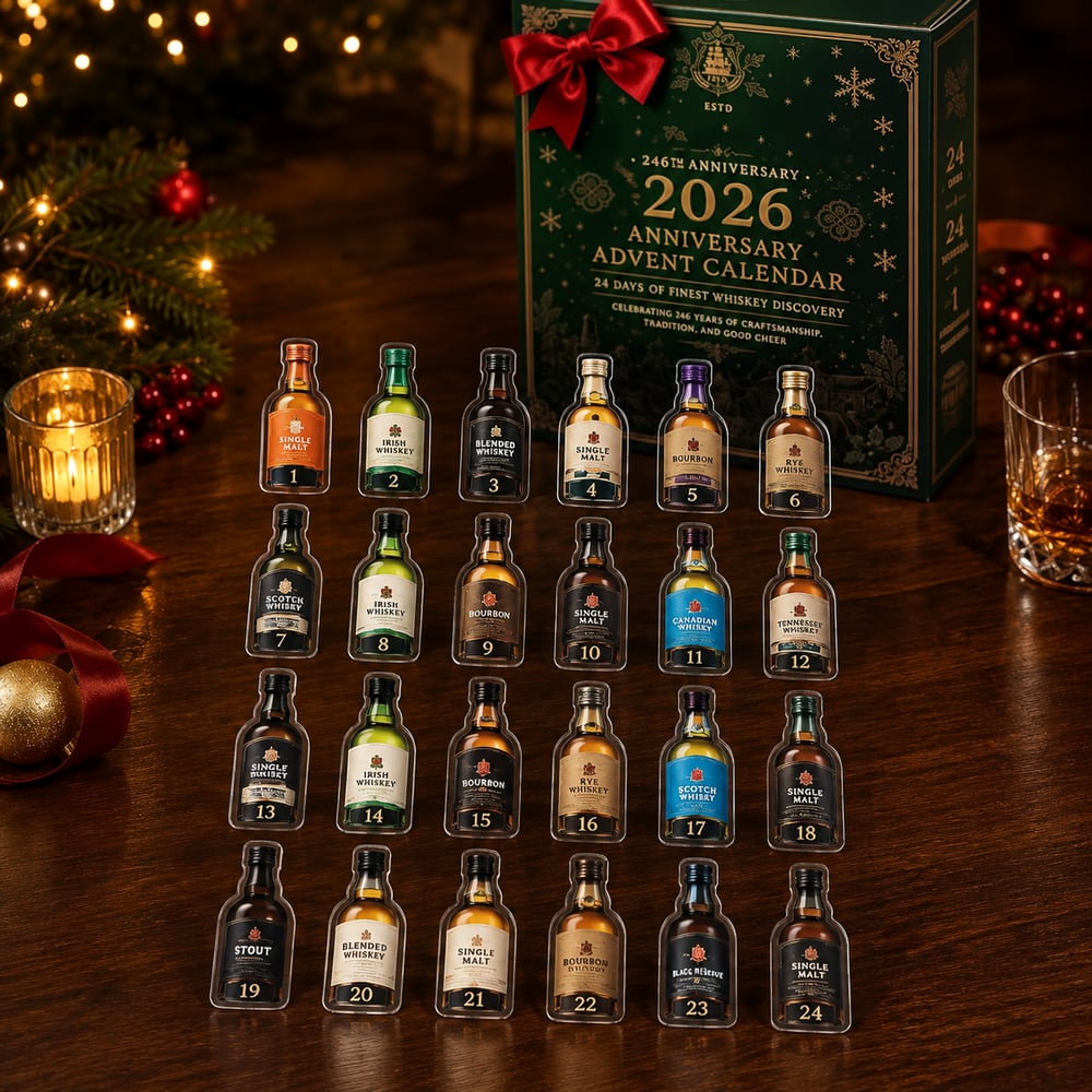 Calendrier de l'Avent Whisky Irlandais 2026 – 24 Jours de Découvertes Whisky