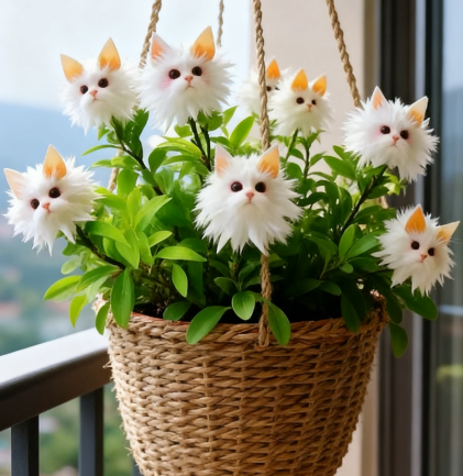 AuraBloom – Graines Magiques d'Œil de Chat