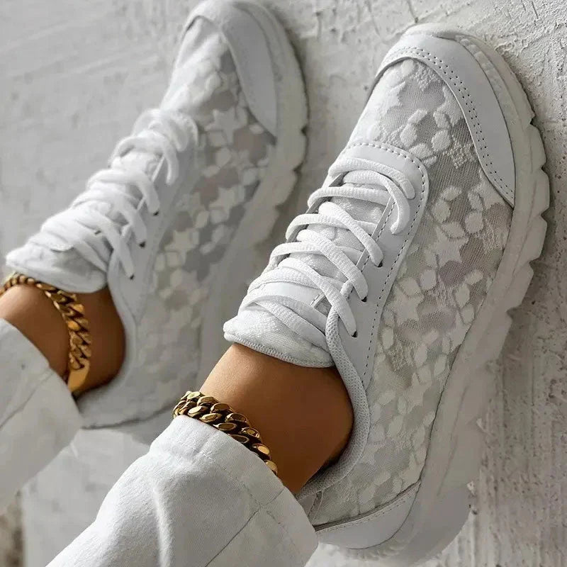 Baskets orthopédiques pour femmes avec soutien de la voûte plantaire & Slip-On | Mode Heidi