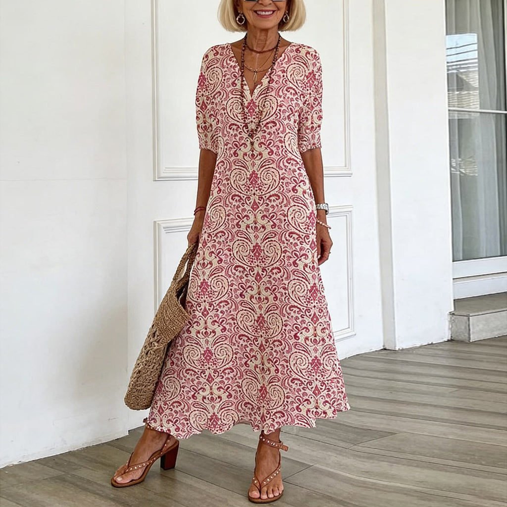 MOREAU LYON | ROBE MAXI BOHO POUR FEMMES