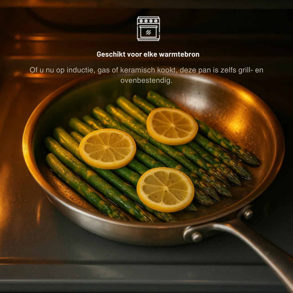 Set de Casseroles Premium en Titane 3 Pièces – Adapté pour Induction & Revêtement Naturel Antiadhésif – 3 Casseroles