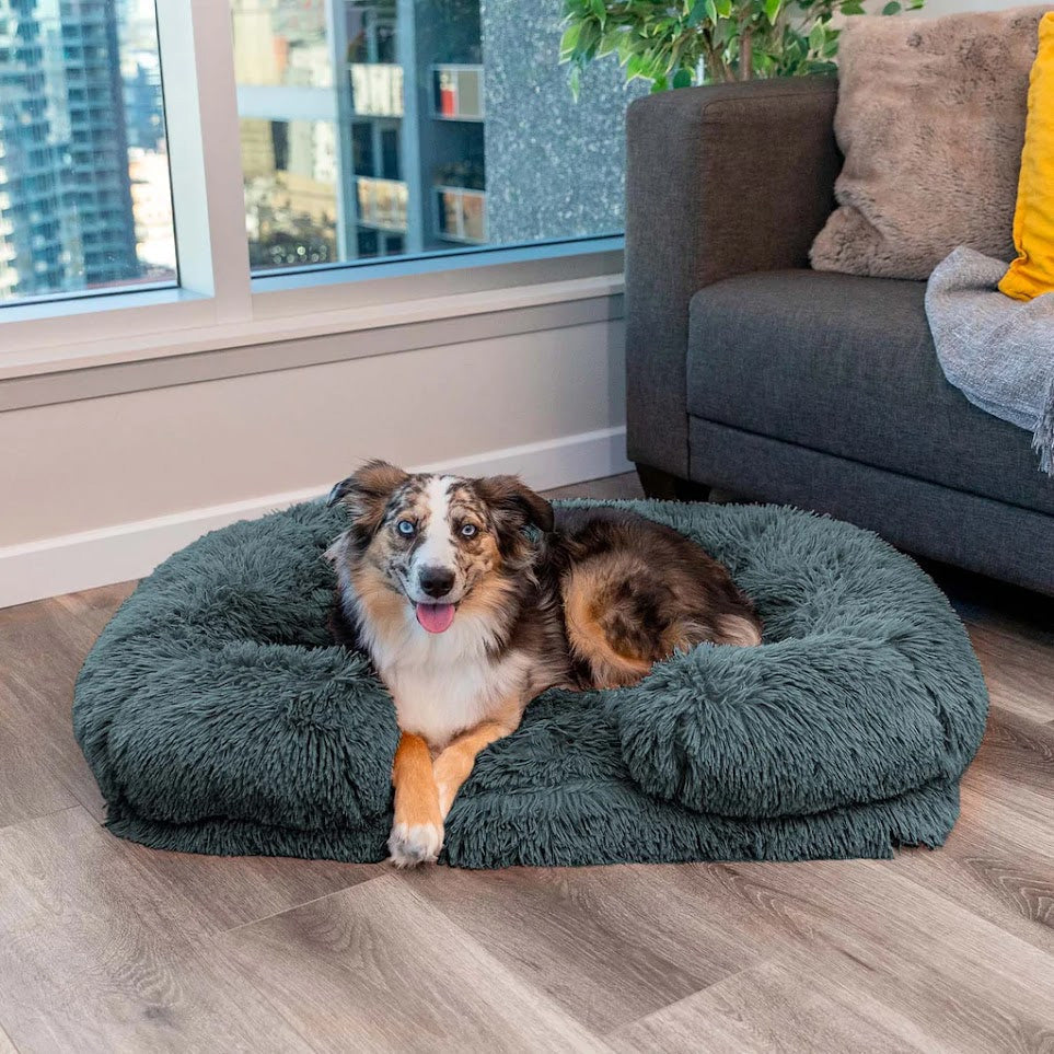Lit pour Chien en Mousse à Mémoire Orthopédique avec Revêtement Imperméable – Grand Lit Confortable pour un Meilleur Sommeil et Support