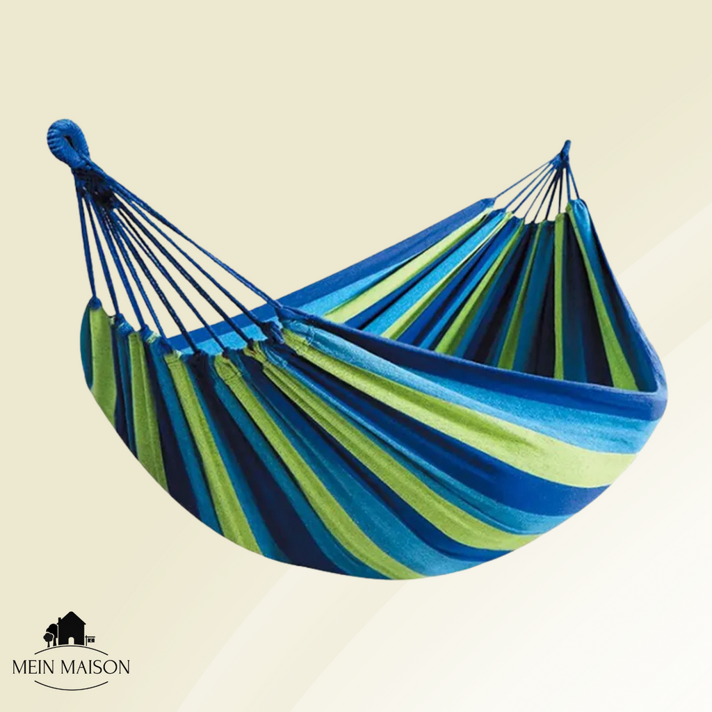 RelaxoLounge Hamac en Toile Durable avec Design Antidérapant, Capacité de Charge 200 kg