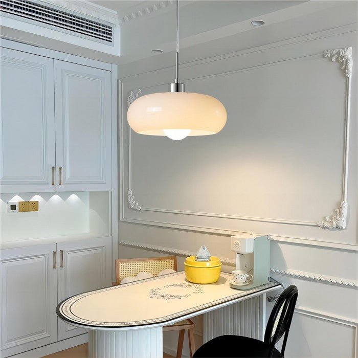Lustre en Verre de Style Bauhaus Nordic Rétro
