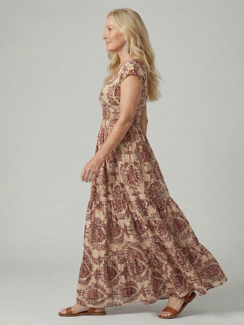 Melior | Robe Maxi Imprimée