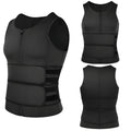 LuxuraFit Gilet Sauna pour Hommes & Entraîneur de Taille | Renforcez votre entraînement avec confort et style