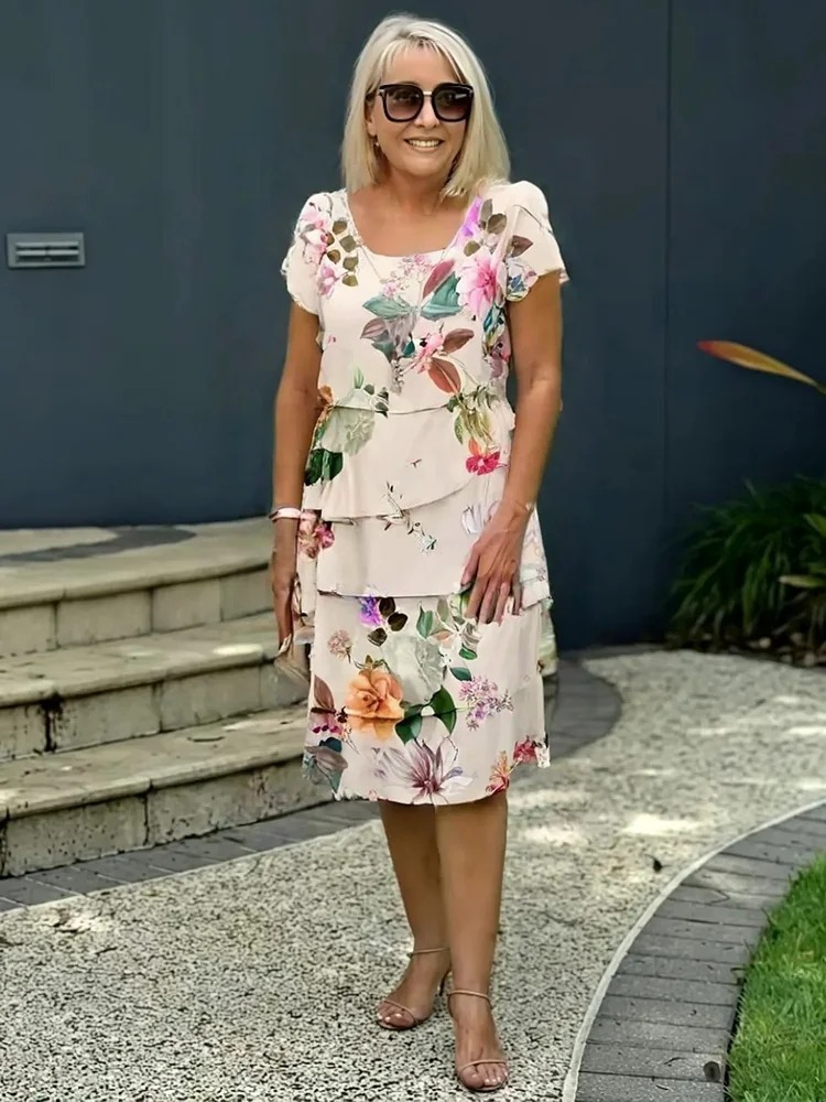 Emily™ – Robe maxi élégante avec fleurs