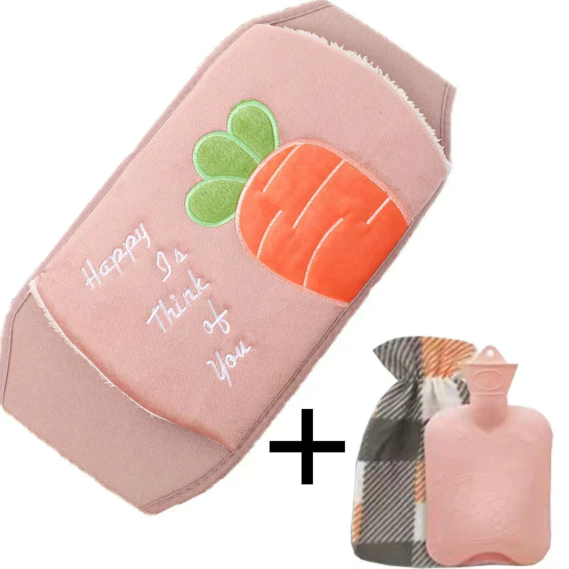 WarmCush – Bouillotte en Peluche Réutilisable avec Coussin de Hanche