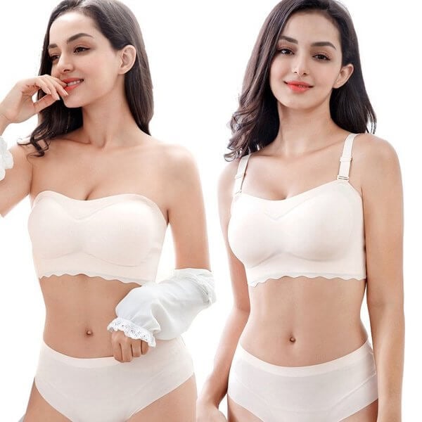 Cruvella️ | Le soutien-gorge sans bretelles qui vous fait briller