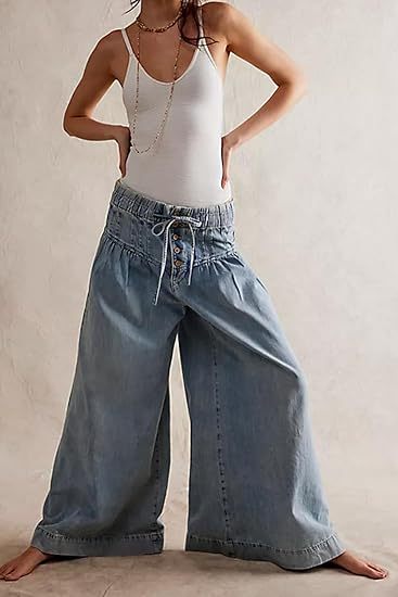 Kyla™ | Jeans larges avec jambe large pour femmes