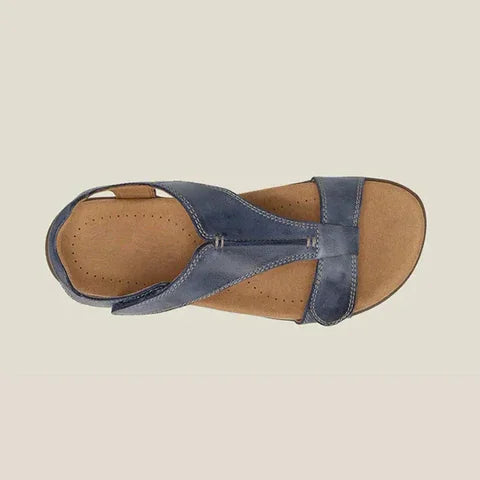 Loisa | Sandales de santé antidérapantes en cuir véritable