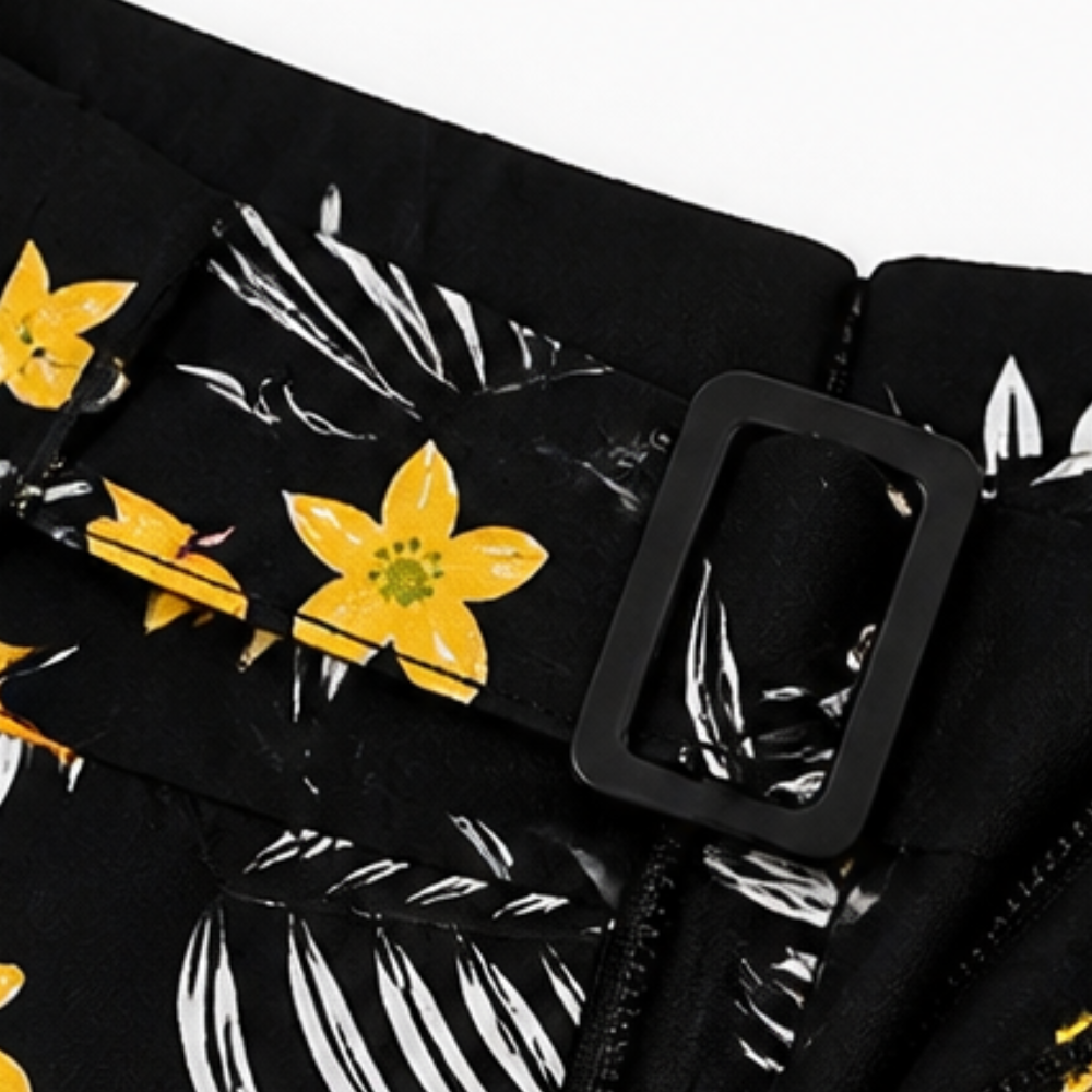 Ensemble d'été Clarendale Wrap V-Neck avec shorts floraux