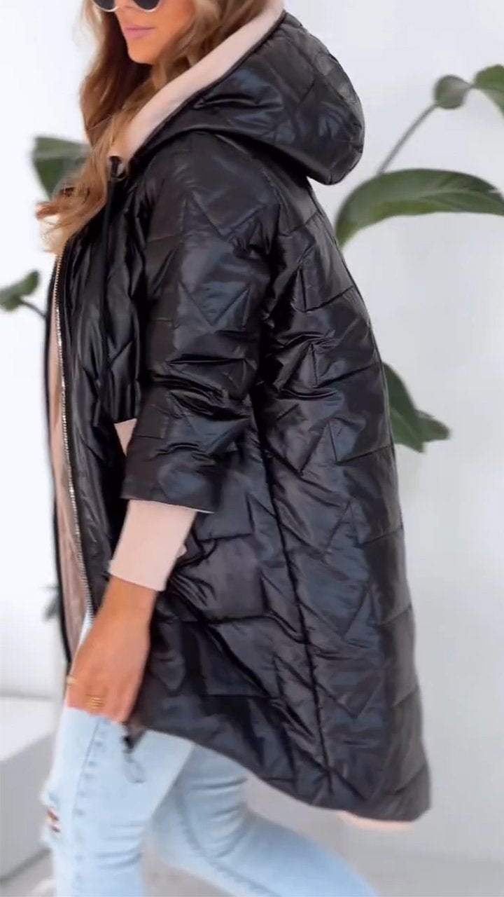 Morgan™ | Manteau d'hiver élégant pour femmes avec capuche