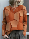 Chloé - Pull Chic Imprimé Géométrique