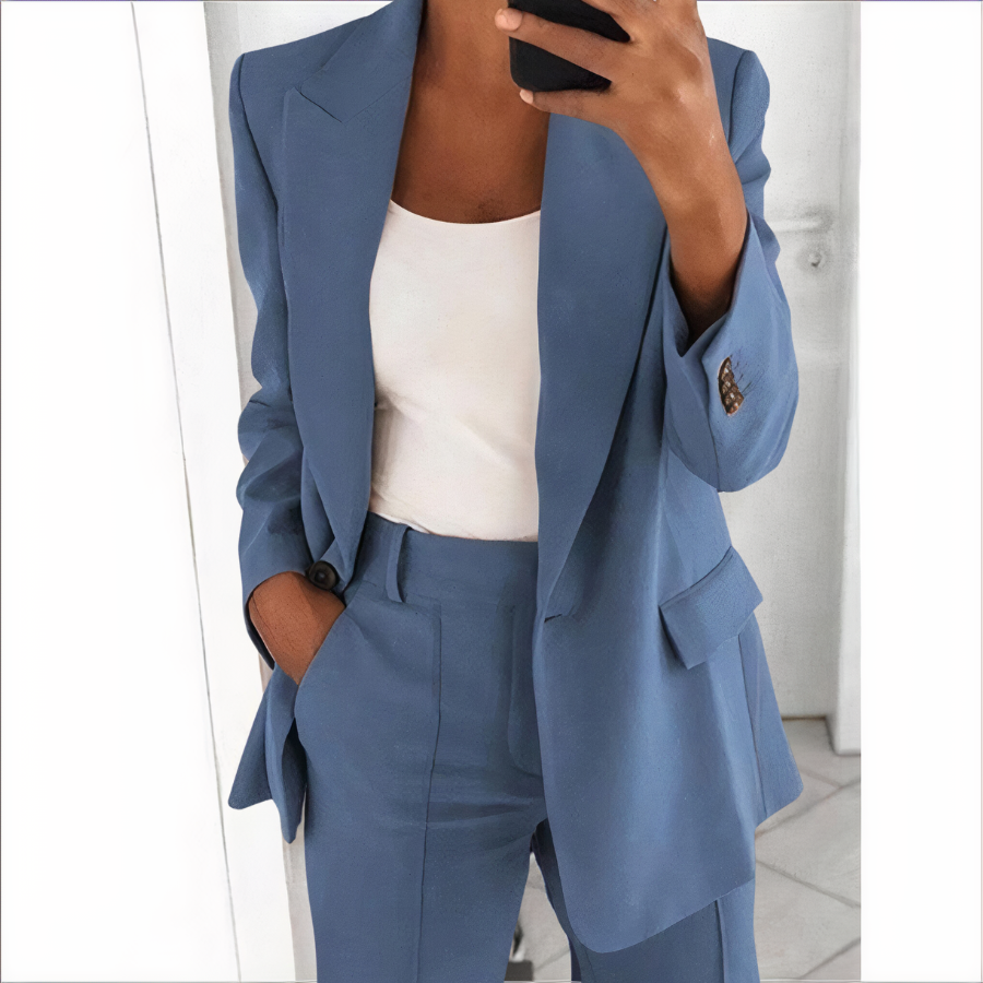 Ensemble Blazer Avec Veste Et Pantalon