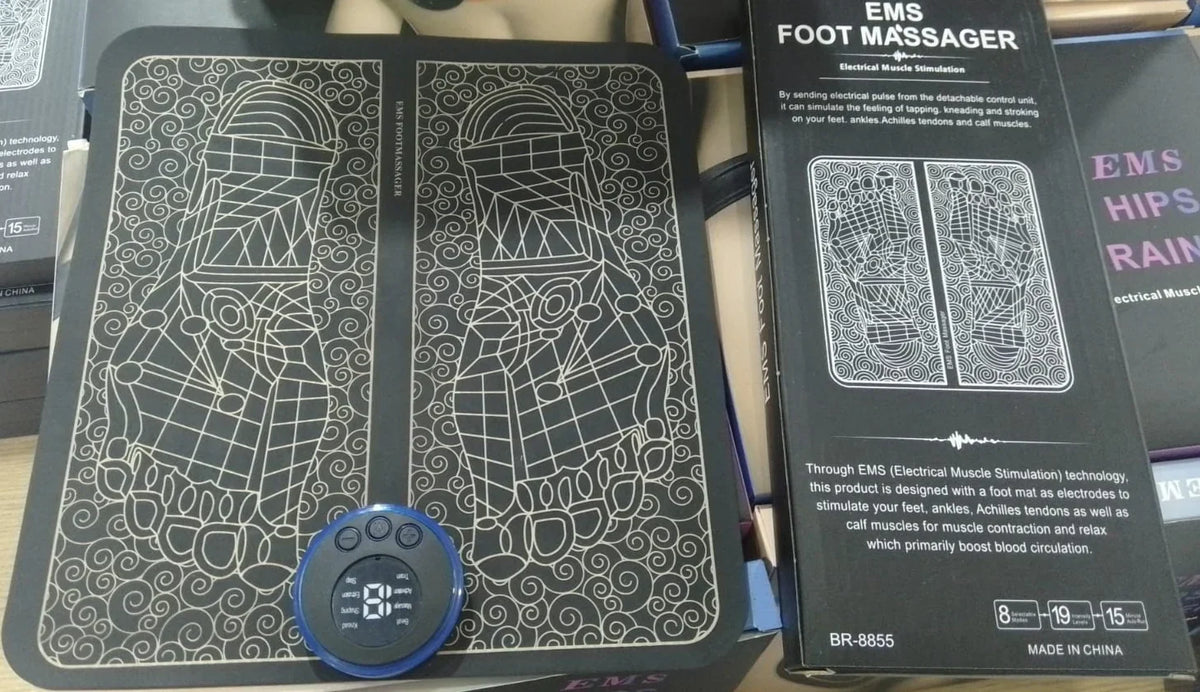 LuxuraFoot Appareil de massage des pieds | Massage revitalisant pour une détente ultime
