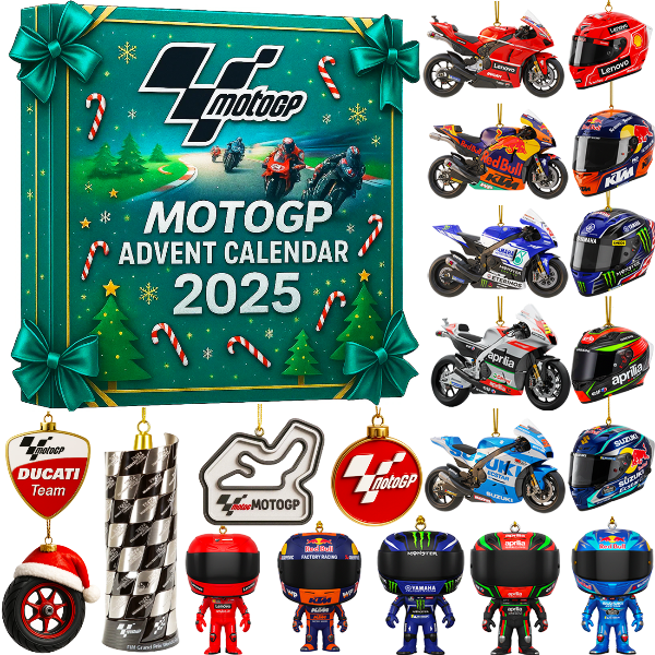 Calendrier de l'Avent MotoGP 2026 – 24 Jours de Surprises de Course