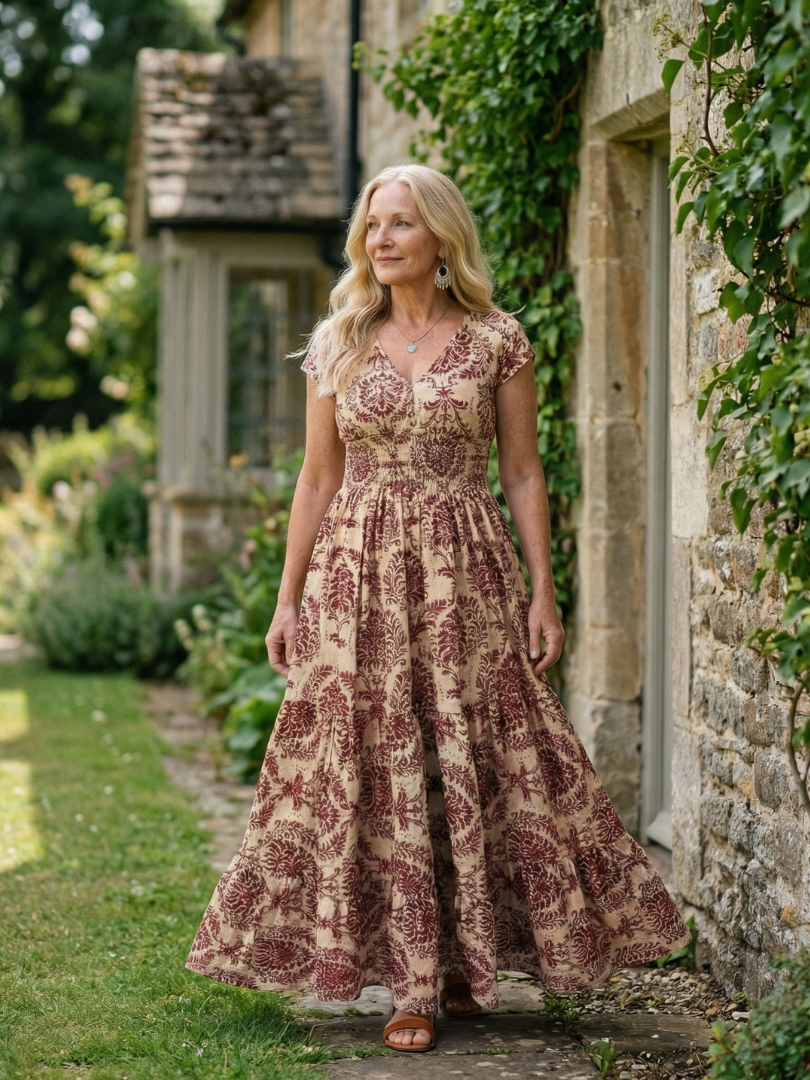 Melior | Robe Maxi Imprimée