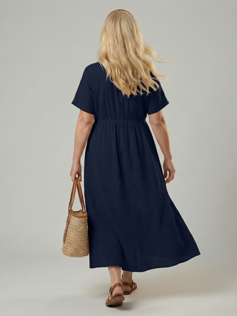 Sora | Robe Midi en Forme Nature