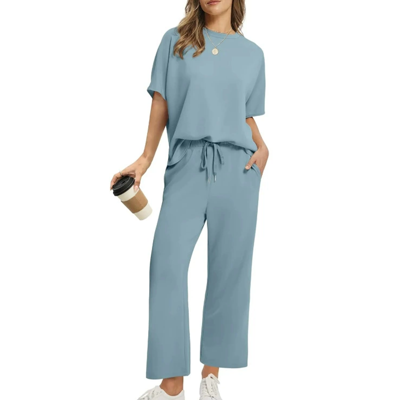 Eliza™ - Ensemble top et pantalon décontracté