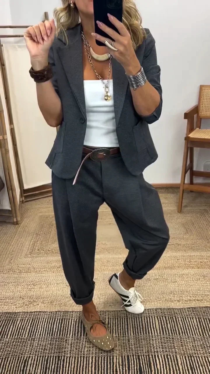 Bianta | Tenue élégante pour femmes avec blazer et pantalon