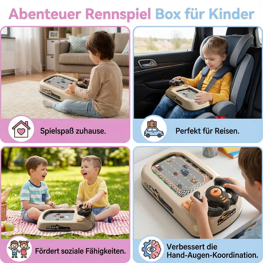 Jeu de Course Aventureux pour Enfants