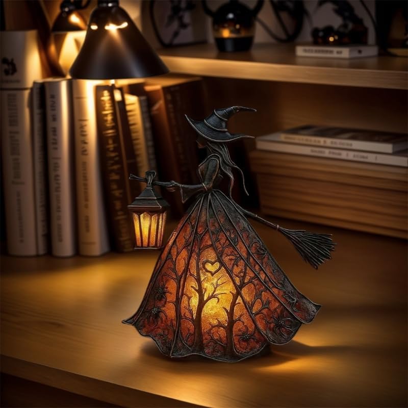 WitchGlow Lanterne | Lampe Halloween Envoûtante