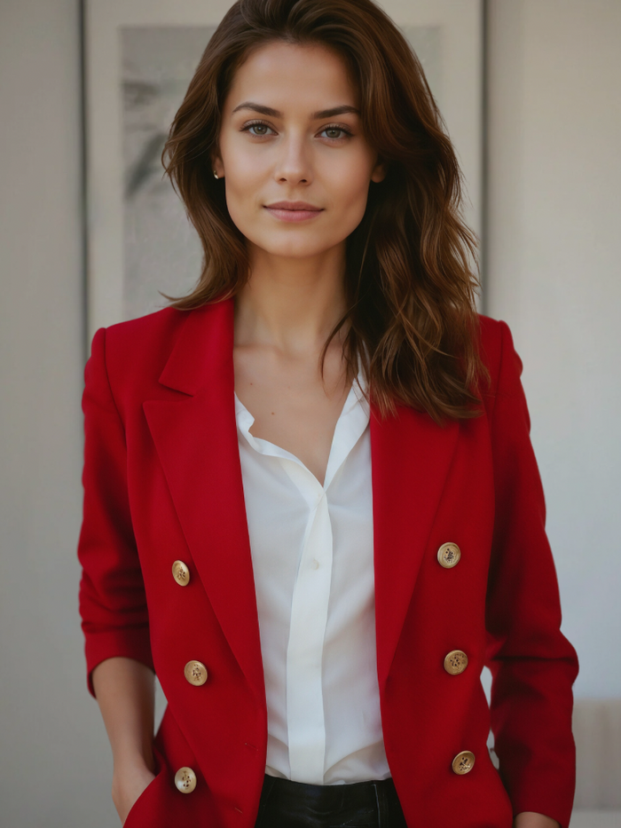 Blazer de luxe confortable
