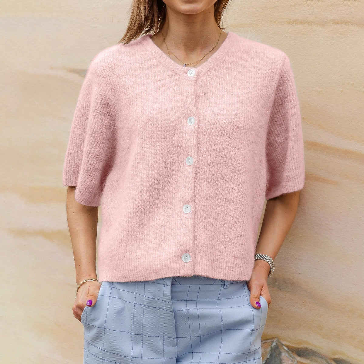 Mycah | Cardigan à manches courtes