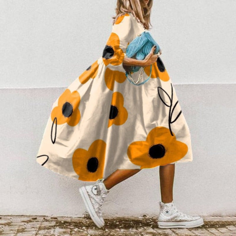 Robe fleurie pour l'été