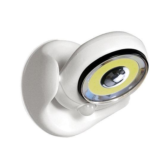 Lampe LED extérieure à capteur de mouvement ultra-lumineux – Lampe LED sans fil étanche de 450 lumens pour la sécurité et la visibilité