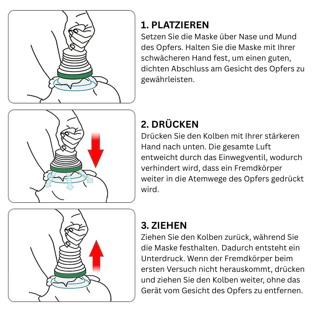 LifeSaver Anti-étouffement – Aide d'urgence immédiate