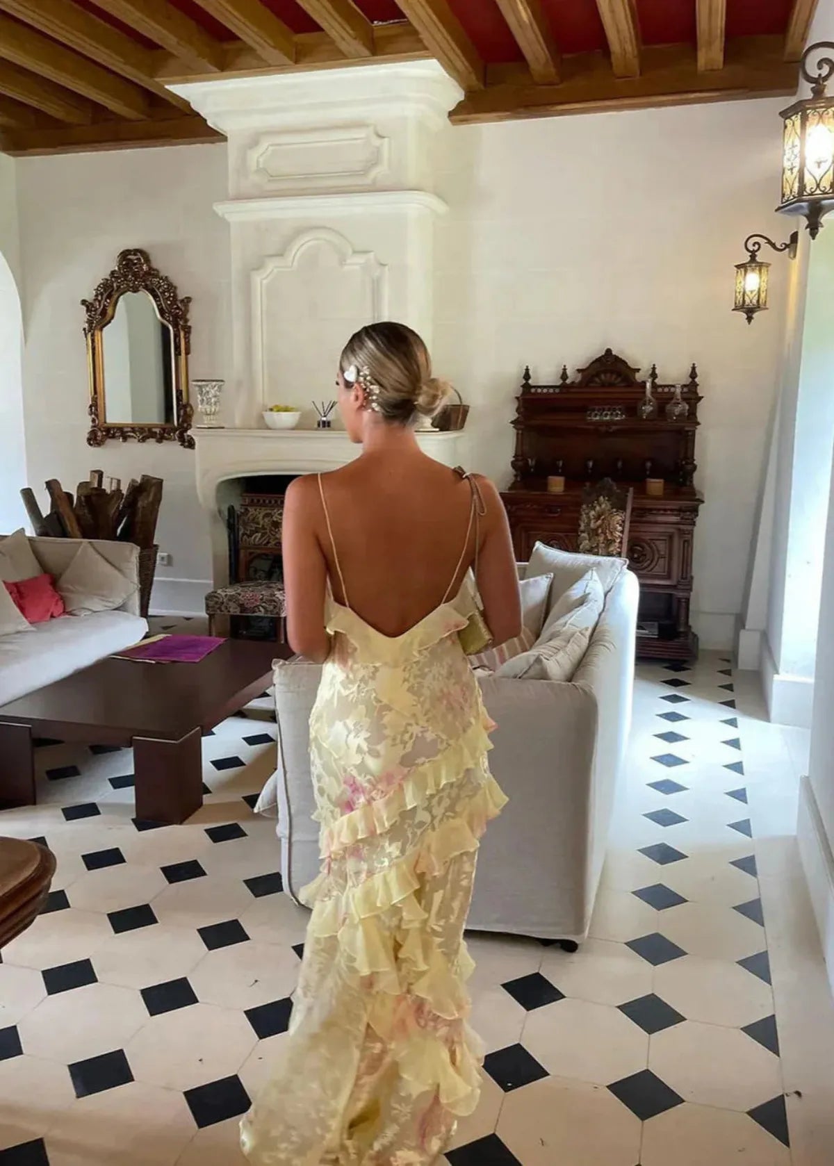 Robe Maxi Formelle d'Été Airborne