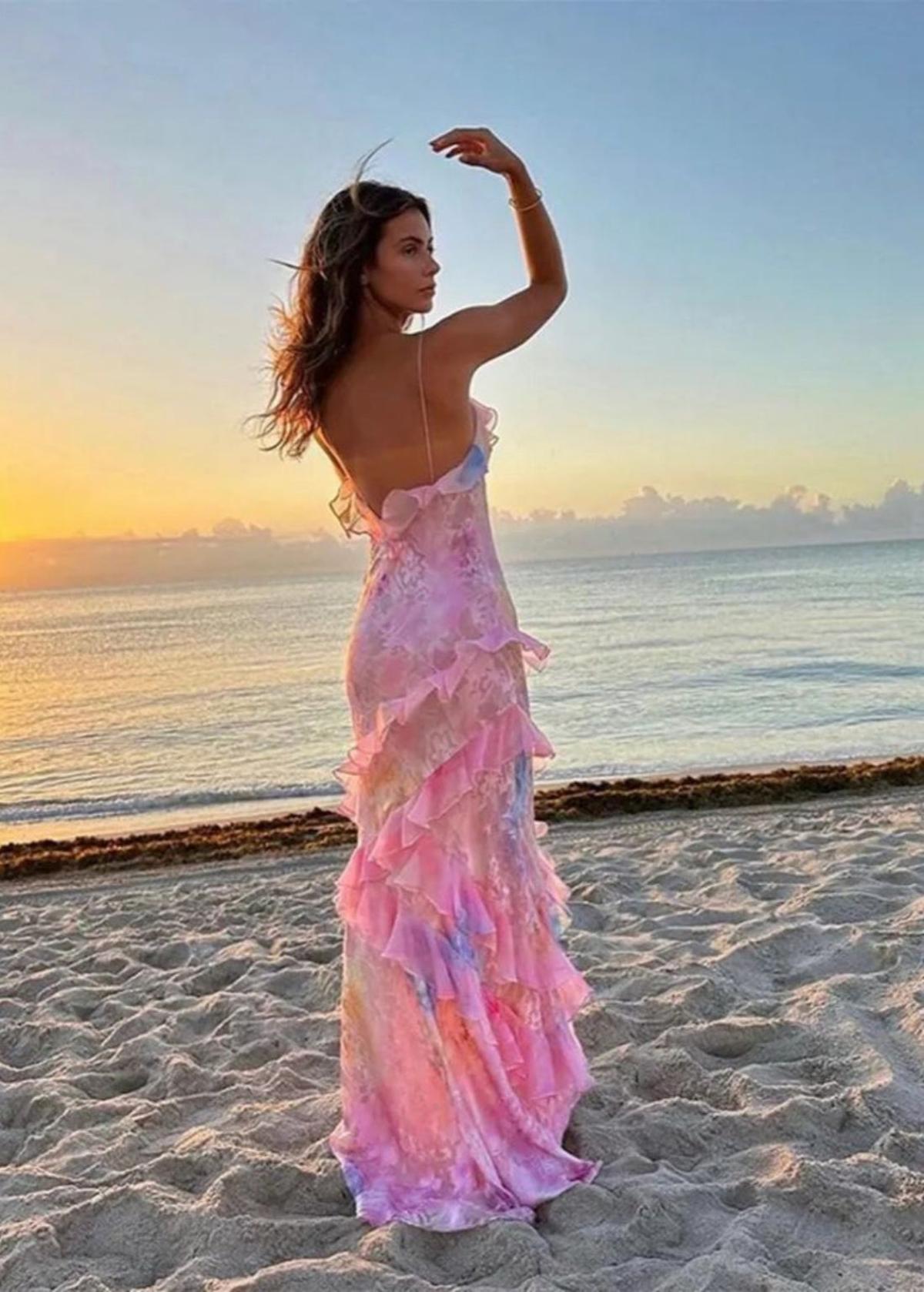 Robe Maxi Formelle d'Été Airborne