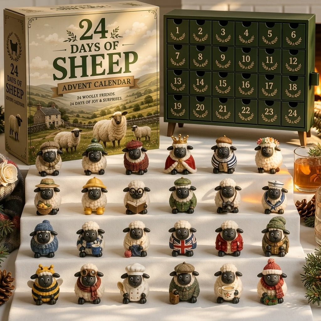 Calendrier de l'Avent des Moutons | 24 Jours de Surprises