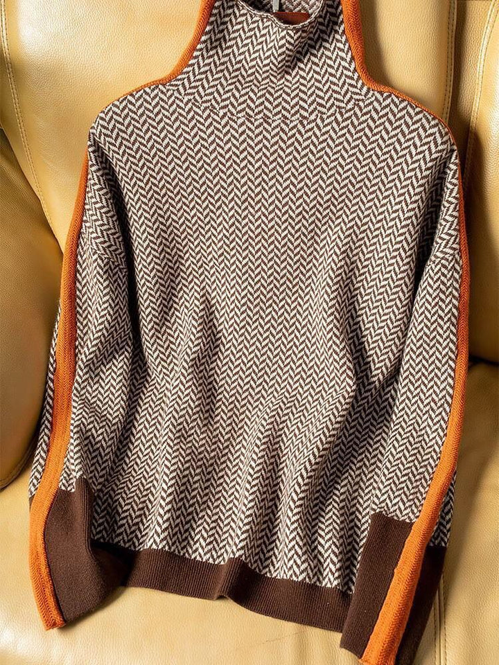 Pull Col Roulé en Cachemire Luxe Femme – Pull doux et chaud pour femmes