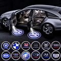 Éclairage de Porte LED Auto Projection Lumière 3D Capteur Magnétique Montage Facile