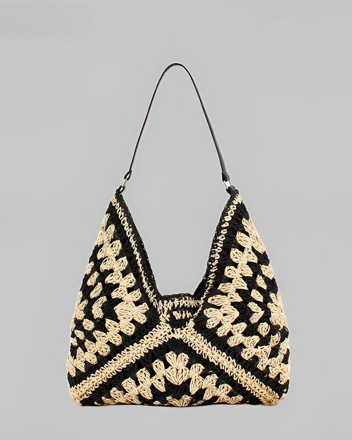 Sac à épaule en crochet boho