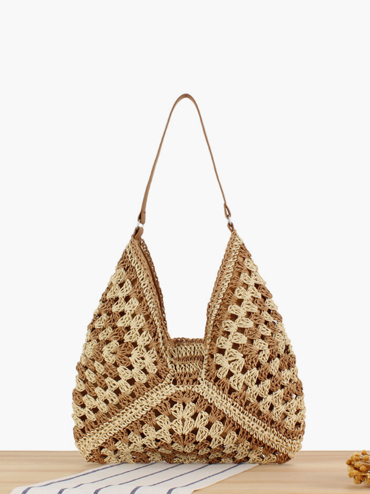 Sac à épaule en crochet boho