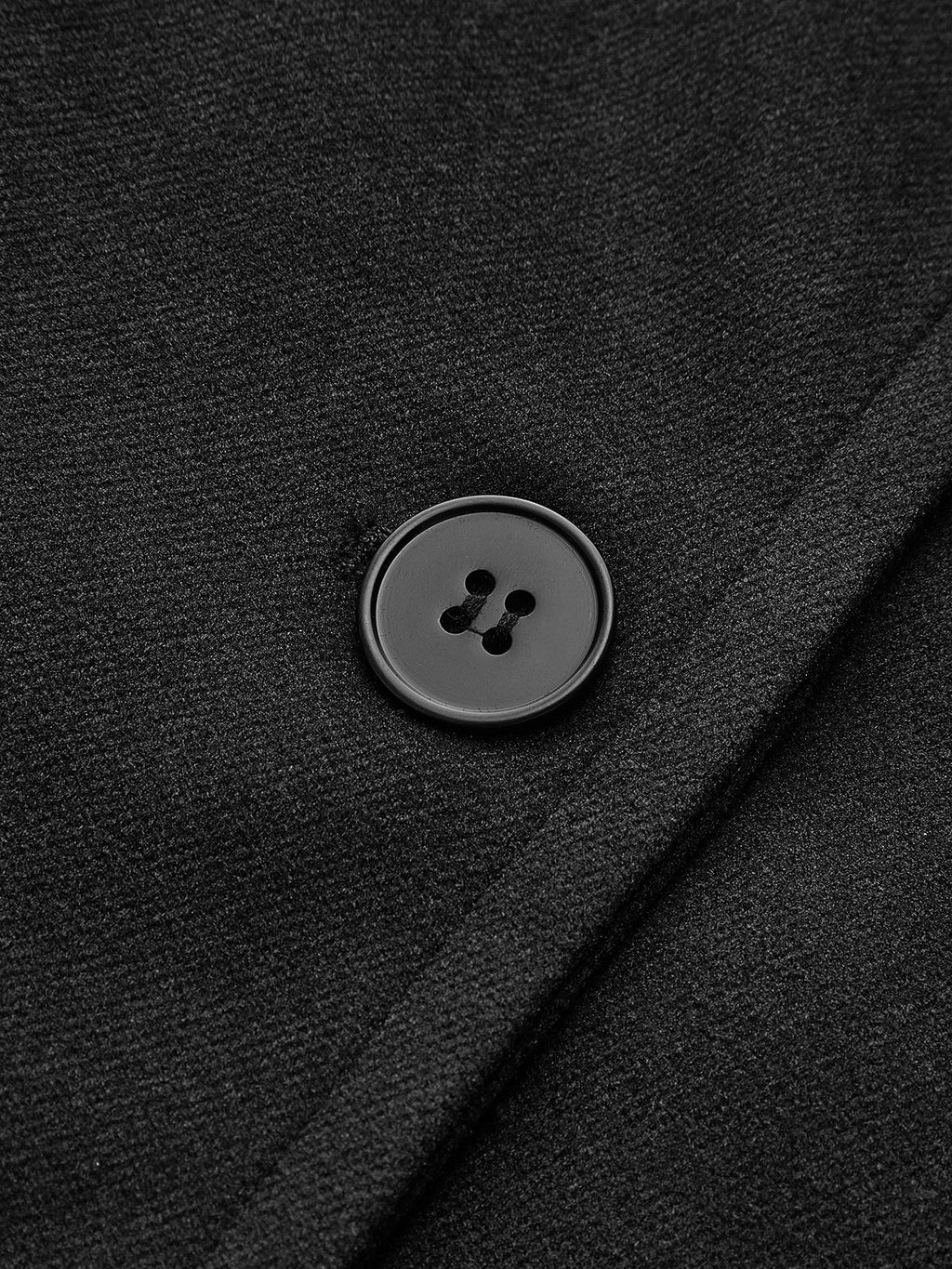 Manteau oversize en mélange de laine avec fermeture à boutons